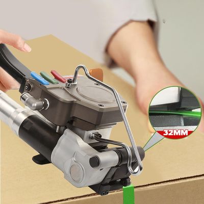 주문 CE 6000N Pneumatic Plastic Strapping Tool Box Strapping Machine 32mm PET 휴대용 팔레트 스트랩 online manufacture