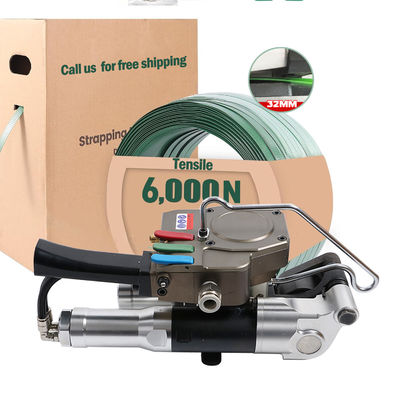 주문 25mm ~ 32mm 공기성 플라스틱 스트래핑 도구 PET 스트랩 미니 포장 기계 online manufacture