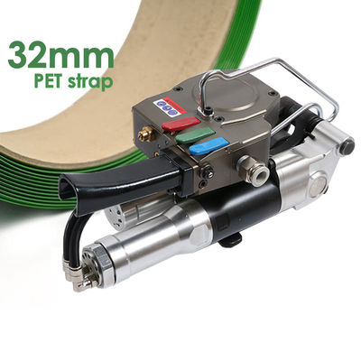 주문 6KN 텐션 Pneumatic Plastic Strapping Tool PET 벨트 포장 25mm 32mm PET 테이프 online manufacture