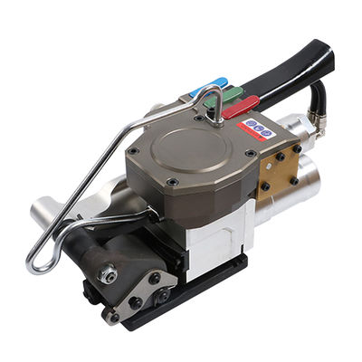 독특한 고전압 힘 6000N 32mm 폴리에스테르 스트랩에 대한 무거운 용량 응용을위한 Pneumatic 플라스틱 스트랩 도구