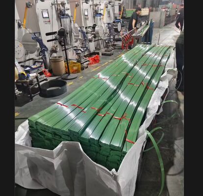 목화 포장 사용 PET 스트랩 블랙 19127